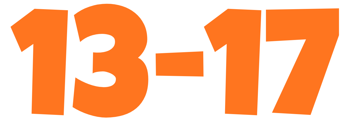13-17